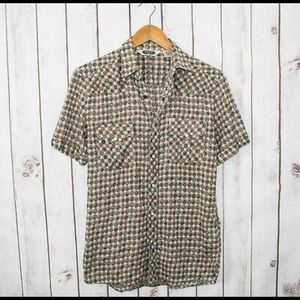 Salt Valley short sleeve western shirt